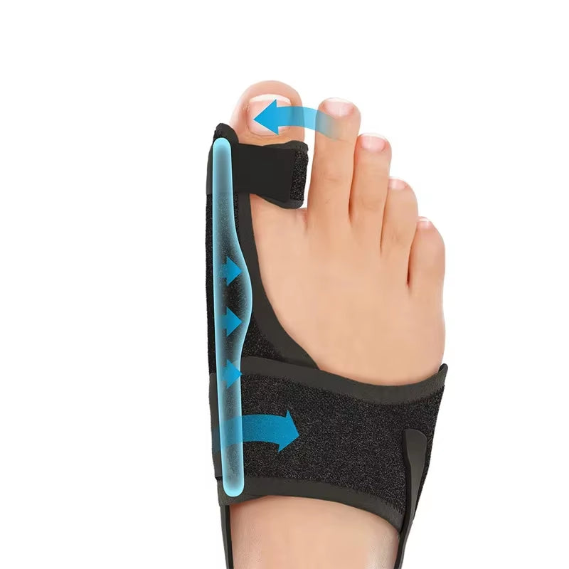 Orthopedic Bunion Splint Corrector Big Toe Separator Pain Relief Non-Surgical Hallux Valgus Correction Hammer Toe Straightener