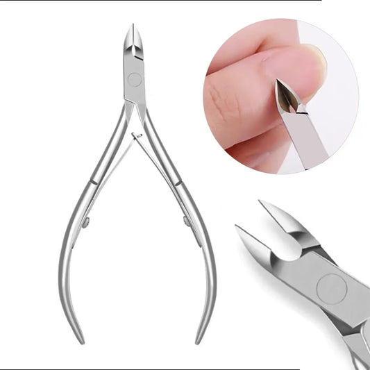 Nailpop Professional Stainless Steel Nail Cutter Scissor Nippers Function Cuticle Pusher Remover Manicure Nail Art Care Tool Kit