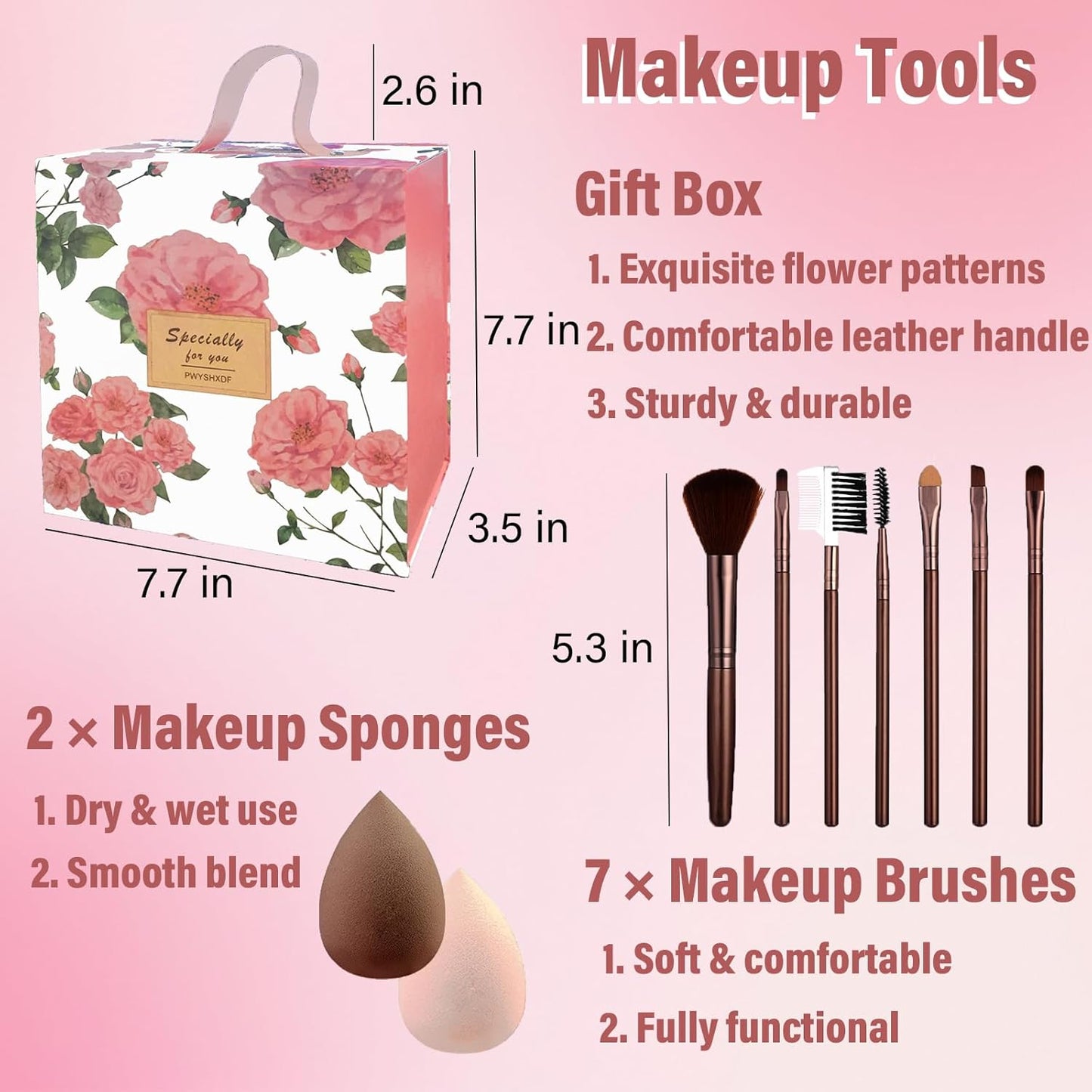 Makeup Set for Women, Makeup Kit for Beginners Teen Girls, Makeup Gift Set for Teens, Makeup Kit for Girls, Eyeshadow Palette, Lip Gloss, Face & Eye Make Up