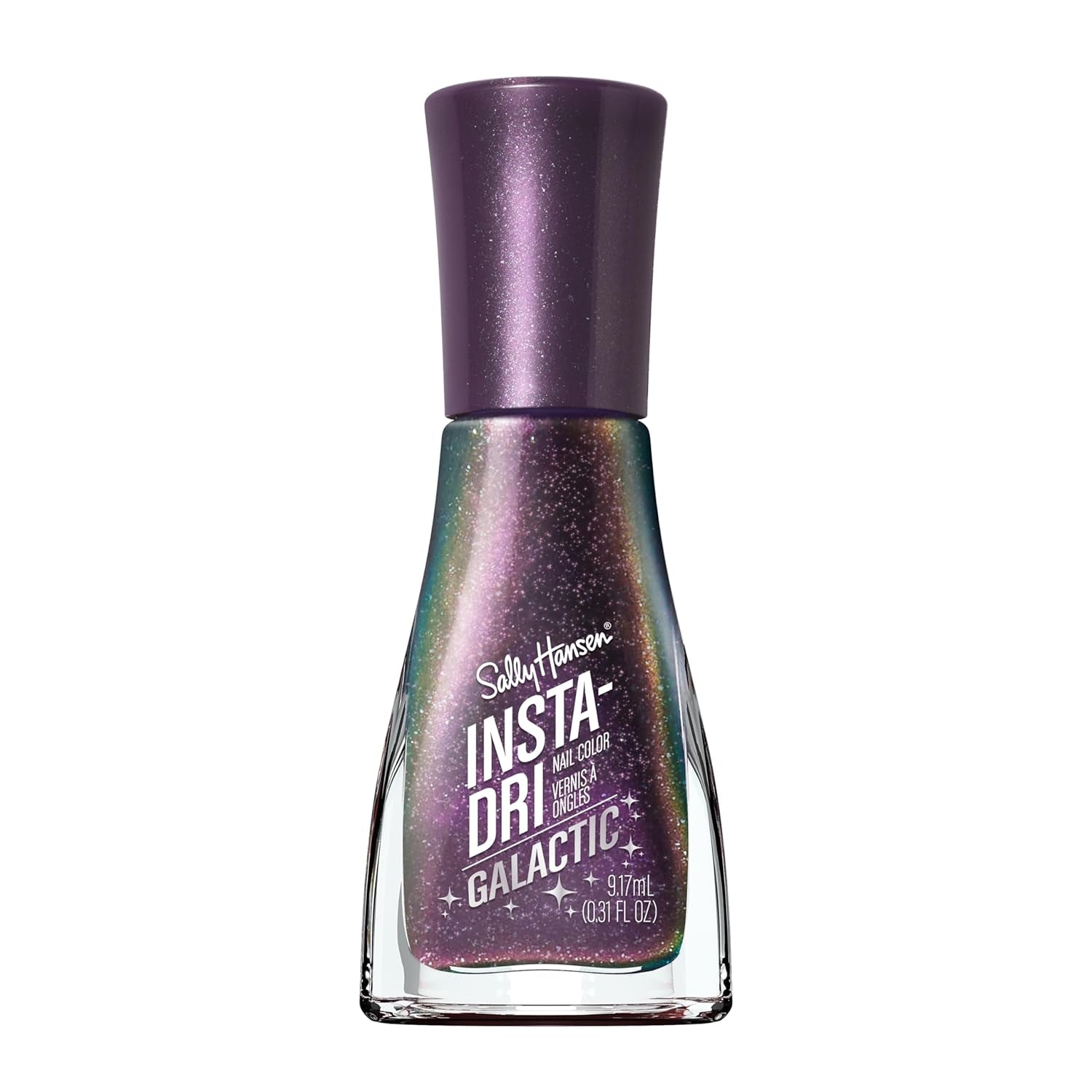 Insta-Dri® Galactic, Lunar Love, Quick Dry, Long Lasting, Streak-Free Shine, Metallic Purple Nail Polish