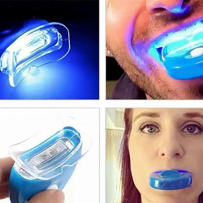 Teeth Light Teeth Light LED Blue Light Teeth Light Cold Light Teeth Light,Teeth Whitening Kit, Home Use Wireless Teeth Whitening