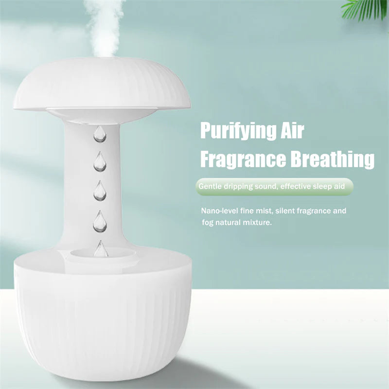 Anti-Gravity Air Humidifier Mute Countercurrent Humidifier Levitating Water Drops Cool Mist Maker Fogger Relieve Fatigue