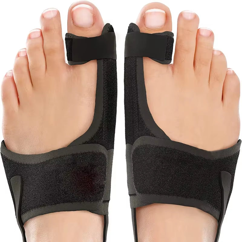 Orthopedic Bunion Splint Corrector Big Toe Separator Pain Relief Non-Surgical Hallux Valgus Correction Hammer Toe Straightener