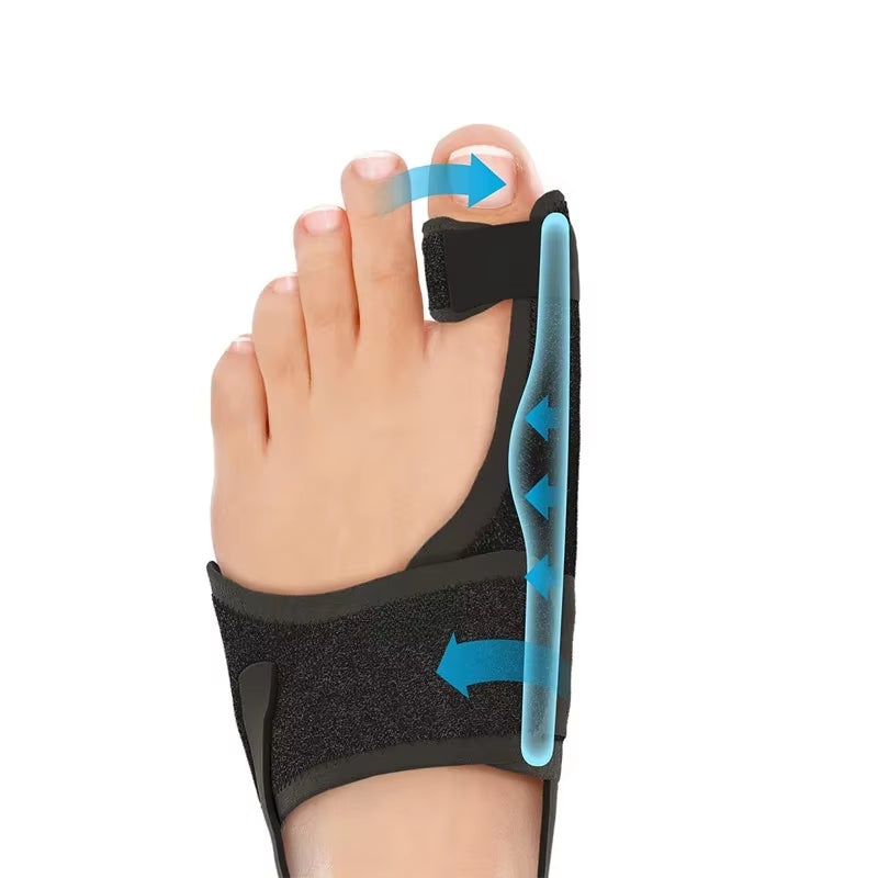 Orthopedic Bunion Splint Corrector Big Toe Separator Pain Relief Non-Surgical Hallux Valgus Correction Hammer Toe Straightener